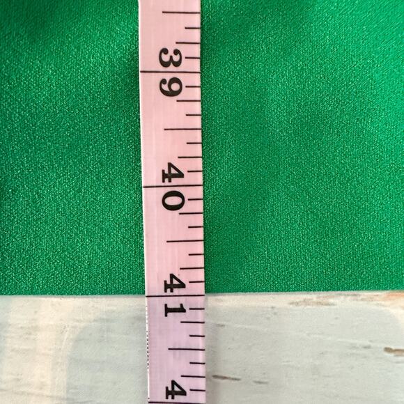 Adrianna Papell Tie Waist Pencil Midi Dress Size US 8 Green Business Casual - Picture 10 of 10